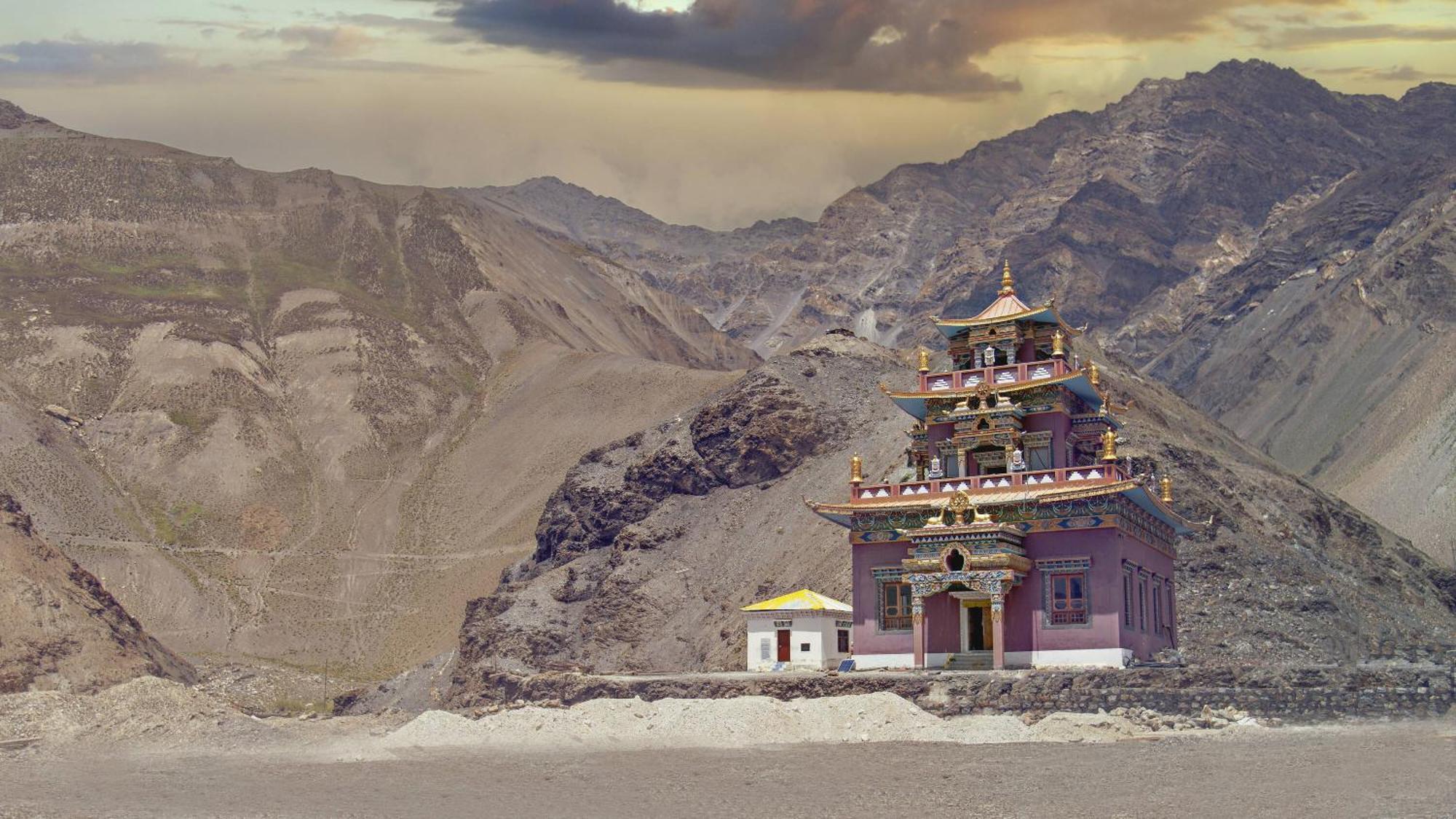 Echor Mud Huts Tabo, Spiti Valley Kaza Esterno foto