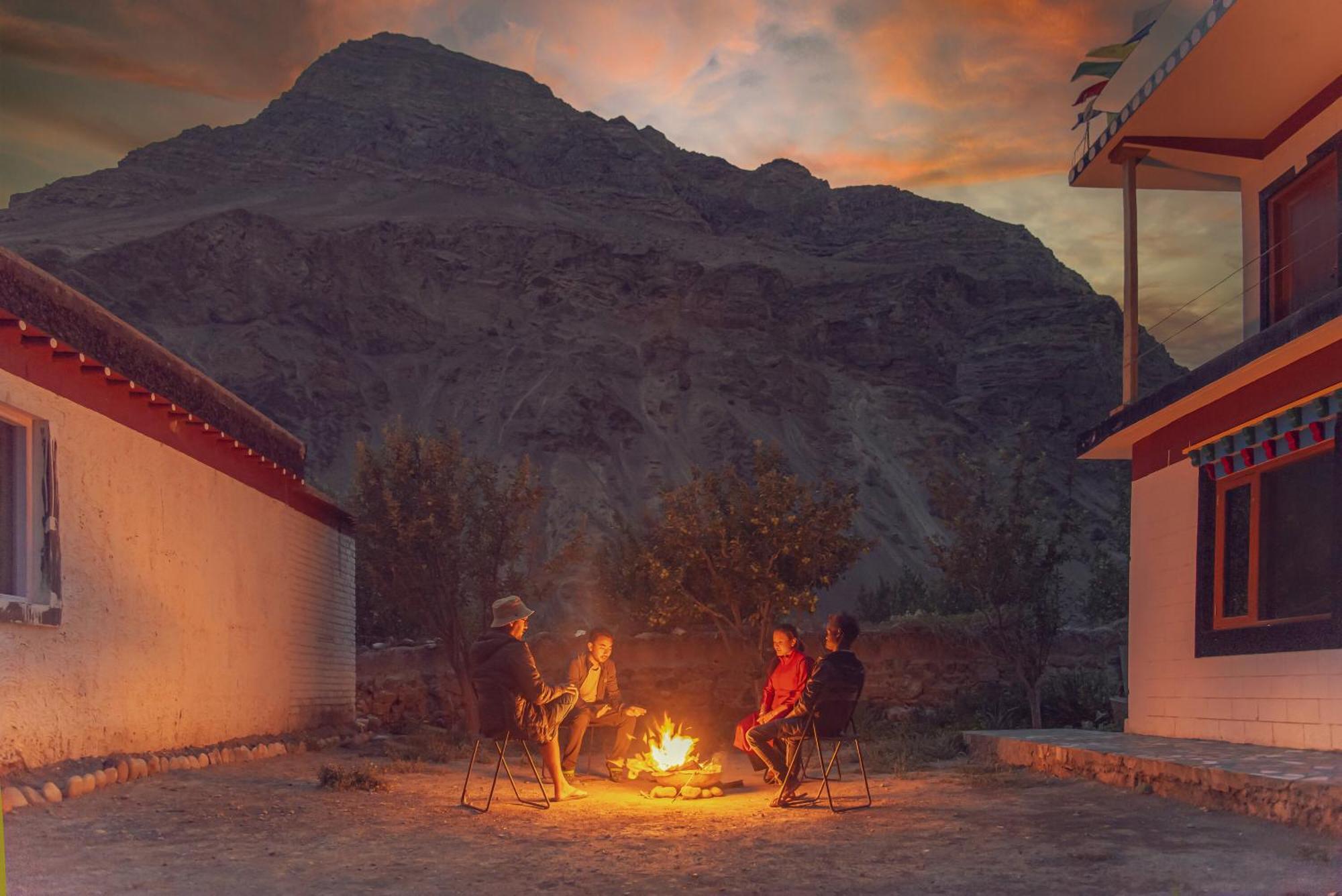 Echor Mud Huts Tabo, Spiti Valley Kaza Esterno foto