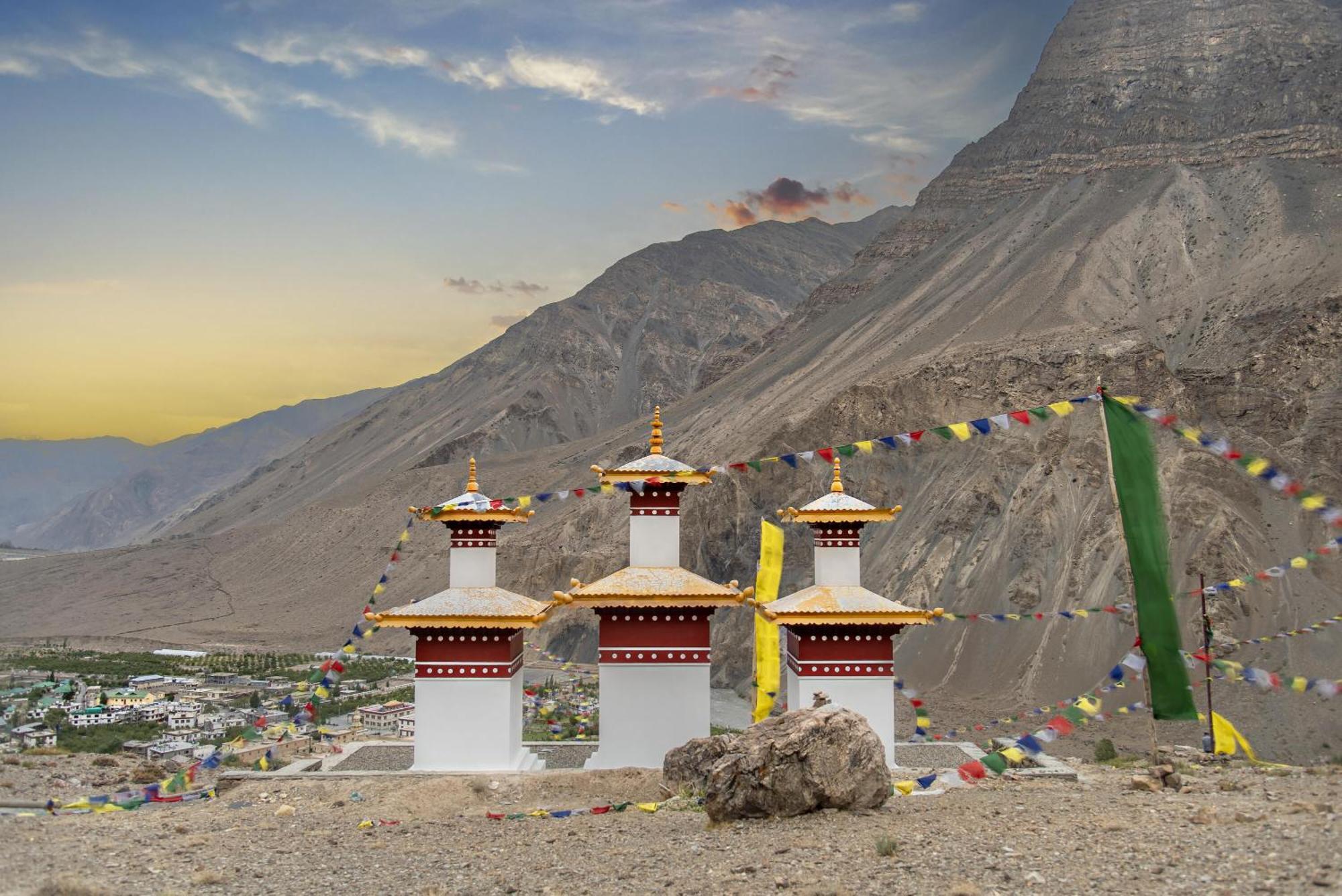 Echor Mud Huts Tabo, Spiti Valley Kaza Esterno foto